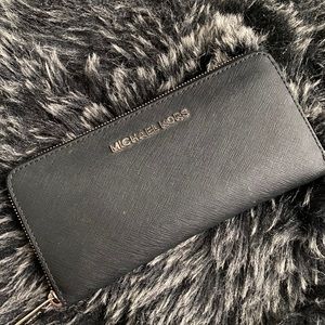 Michael Kors Black Leather Wallet